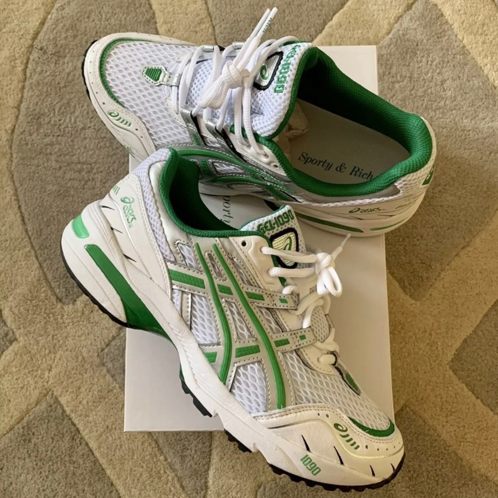 RARE Asics Gel 1090 x Sporty&Rich shoes size 9.5
